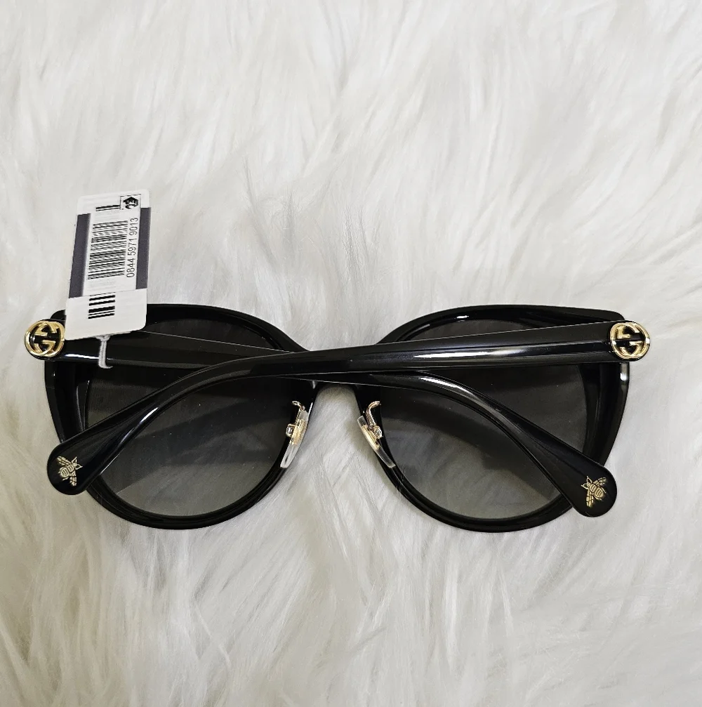 New Gucci 54mm Cat Eye Sunglasses - Picture 4 of 16
